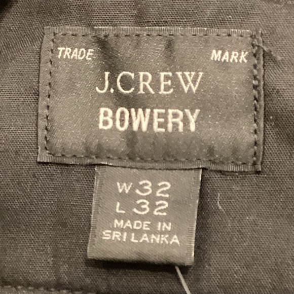 J. Crew Bowery Houndstooth Plaid Four Season Wool Dress Pant, Size 32 x 32 - Picture 9 of 16